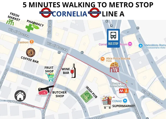 Casa Sofia, A 4 Fermate Metro Dal Vaticano Roma